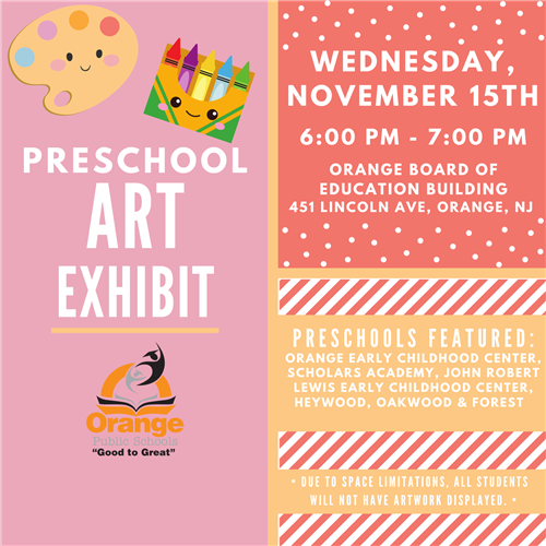  Preschool Art Exhibit